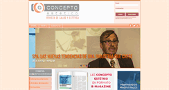 Desktop Screenshot of conceptoestetico.com.ar